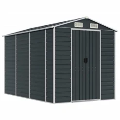 VidaXL Garden Shed - Anthracite 75.2" X 118.1" X 78" 25 VidaXL Garden Shed - Anthracite 75.2" X 118.1" X 78" -All Patio Furniture GUEST 98f28bb4 d637 4470 8645 89040118ed94
