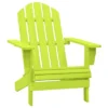 VidaXL Adirondack Chair Lounge Patio Lawn Chair For Garden Solid Wood Fir - Green -All Patio Furniture GUEST 99876957 c2e3 43ee 8cd7 40a419a0b36c