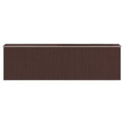 VidaXL Garden Shed Dark Brown Galvanized Steel Large Garden Shed - 75.6" X 271.3" X 87.8" 13 VidaXL Garden Shed Dark Brown Galvanized Steel Large Garden Shed - 75.6" X 271.3" X 87.8" -All Patio Furniture GUEST 9b21e805 b141 419c bc28 e4c6a619f712