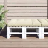 VidaXL Chair Cushion Outdoor Patio Pallet Seat Cushion Sofa Chair Pad Fabric - Cream 47.2" X 31.5" X 4.7" -All Patio Furniture GUEST 9c402d6c ba6b 4a51 97c8 53dcd26796a2