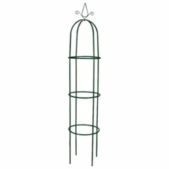 VidaXL Garden Tower Trellis 2 Pcs, Durable Iron Frame, Weather-Resistant, 74.8"H X 14.9"W Dark Green -All Patio Furniture GUEST 9d2904c6 df45 46a2 b5f6 677dcde8408d