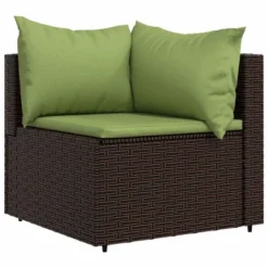 VidaXL 3-Piece Patio Lounge Set In Brown Poly Rattan - Weather-Resistant, Modurar Design With Comfy Cushions - Ideal For Garden, Outdoor And Patio 14 VidaXL 3-Piece Patio Lounge Set In Brown Poly Rattan - Weather-Resistant, Modurar Design With Comfy Cushions - Ideal For Garden, Outdoor And Patio -All Patio Furniture GUEST 9eb803f0 9187 45a5 8a84 2a5f4ecd3890 1