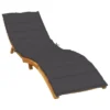 VidaXL Sun Lounger Cushion Melange Anthracite 100% Polyester Large -All Patio Furniture GUEST 9f61c1b1 3588 428e 9d3a 6b55f87089fa
