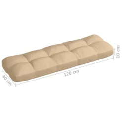 VidaXL Sofa Cushion Set Of 7 Beige Fabric (100% Polyester) -All Patio Furniture GUEST 9f88109a b526 43ec 8799 6ff713f3ca1d