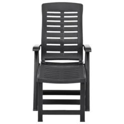 VidaXL Sun Lounger Anthracite Plastic Adjustable Foldable Sun Lounger -All Patio Furniture GUEST a030c38f c506 44b3 a8e9 812ec9b52f13