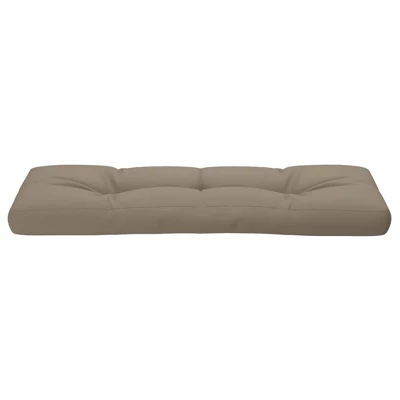 VidaXL Outdoor Pallet Cushion - Taupe, Water-Repellent, Hollow Fiber Filling 47.2"x15.7"x4.7" 6 VidaXL Outdoor Pallet Cushion - Taupe, Water-Repellent, Hollow Fiber Filling 47.2"x15.7"x4.7" - Image 4
