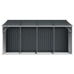 VidaXL Garden Shed Anthracite Galvanized Steel, Polypropylene Large -All Patio Furniture GUEST a1ac5f31 f456 4975 912d d876c5100f5e
