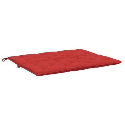VidaXL Bench Cushion Water Repellent Outdoor Seat Cushion Pad Oxford Fabric - Red 47.2" 6 VidaXL Bench Cushion Water Repellent Outdoor Seat Cushion Pad Oxford Fabric - Red 47.2" - Image 4