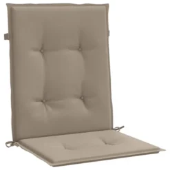 VidaXL Lowback Chair Cushion Set Of 4 Taupe Oxford Fabric (100% Polyester) 15 VidaXL Lowback Chair Cushion Set Of 4 Taupe Oxford Fabric (100% Polyester) -All Patio Furniture GUEST a72c3f9a 8e28 4358 82be 0a97163d5ec2 1