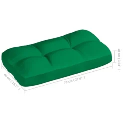 VidaXL Pallet Cushions 7 Pcs, Floor Cushion For Outdoor Furniture Garden Backyard Patio, Seat Cushion For Sofa Couch, Seat Pad, Green -All Patio Furniture GUEST a8f58d55 6961 4873 bbaf 4456fd5dea7c