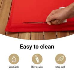 VidaXL Patio Bench With Cushion - Outdoor Loveseat, Brown Poly Rattan, Acacia, Weather-Resistant, 85" X 21.9" X 18.9" -All Patio Furniture GUEST ac8ef832 8ada 4b91 a76a 9a80d65e76ed