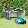 VidaXL Garden Shed Anthracite Galvanized Steel Medium Durable -All Patio Furniture GUEST acb75850 c048 40d6 9024 3af3f3f93387