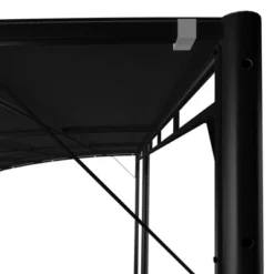 VidaXL Garden Sunshade Awning - Anthracite, Polyester Canopy, Powder-Coated Steel Frame, 236.2"x118.1"x100.4" For Patio And Backyard Shade -All Patio Furniture GUEST b02fe291 6b06 4abd a545 18172b9a0793