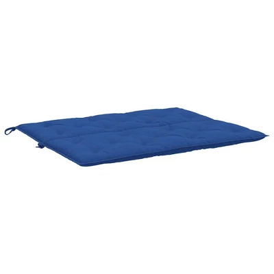 VidaXL Bench Cushion Water Repellent Outdoor Seat Cushion Pad Oxford Fabric - Blue 47.2" 6 VidaXL Bench Cushion Water Repellent Outdoor Seat Cushion Pad Oxford Fabric - Blue 47.2" - Image 4