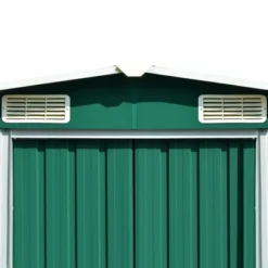 VidaXL Garden Shed Storage House For Tools Backyard Garage Patio Furniture Metal - Green 101.2" X 192.5" X 71.3" -All Patio Furniture GUEST b147f270 2574 40aa 8f1f caa887c554cc