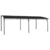 VidaXL Garden Sunshade Awning - Anthracite, Polyester Canopy, Powder-Coated Steel Frame, 236.2"x118.1"x100.4" For Patio And Backyard Shade -All Patio Furniture GUEST b182e6c5 349f 49d1 b0fd 4f3604745073