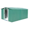 VidaXL Garden Shed Storage House For Tools Backyard Garage Patio Furniture Metal - Green 101.2" X 154.3" X 71.3" 2 VidaXL Garden Shed Storage House For Tools Backyard Garage Patio Furniture Metal - Green 101.2" X 154.3" X 71.3" -All Patio Furniture GUEST b3daa872 fc3a 4e51 bbb5 a90d5dba5e75