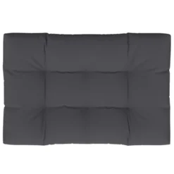 VidaXL Chair Cushion Outdoor Patio Pallet Seat Cushion Sofa Chair Pad Fabric - Anthracite 47.2" X 31.5" X 4.7" -All Patio Furniture GUEST b3eadf8b 2d51 4aa4 af71 11dfdc2a772c