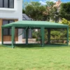 VidaXL Party Tent Green HDPE (high-density Polyethylene) With Coating 1 VidaXL Party Tent Green HDPE (high-density Polyethylene) With Coating -All Patio Furniture GUEST b4d54550 7f22 47df bd15 75895350d8ea