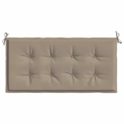 VidaXL Comfortable Garden Bench Cushion - Taupe Colored, 39.4"x19.7"x1.2", Oxford Fabric, Foam Fiber Fill, Outdoor And Indoor Use -All Patio Furniture GUEST bab033f4 4790 43fa 8d3b b9746c2c09f8
