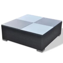 VidaXL Lounge Set Black -All Patio Furniture GUEST bccb3134 728e 47f2 86f8 9e4b769faa87