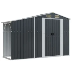 VidaXL Garden Shed Anthracite Galvanized Steel, PP (polypropylene) Large -All Patio Furniture GUEST bfe7f026 956b 4969 9a5a d0fd00ca0c59 1
