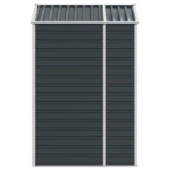 VidaXL Garden Shed Anthracite Galvanized Steel 75.2 X 51.2 X 78 In - Anthracite -All Patio Furniture GUEST c21f8220 a5bd 4c7f 9910 b3b8dc14e2f0