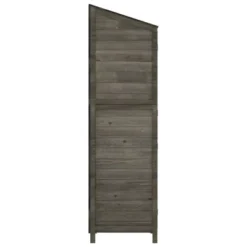 VidaXL Garden Shed For Tool Storage House Outdoor Backyard Solid Fir Wood - Anthracite 40.2" X 20.5" X 68.7" 14 VidaXL Garden Shed For Tool Storage House Outdoor Backyard Solid Fir Wood - Anthracite 40.2" X 20.5" X 68.7" -All Patio Furniture GUEST c3d5dd82 6a79 4004 90ea b3760f998a76