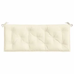 VidaXL Bench Cushion Outdoor Water Repellent Bench Cushion Pad Oxford Fabric - Cream White 47.2" X 19.7" X 2.8" -All Patio Furniture GUEST c4c9d3d7 84f0 41ca 9fff 8158e1b6563c