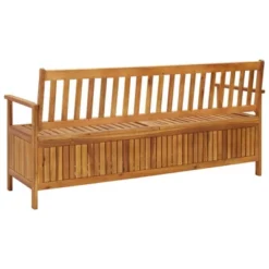 VidaXL Patio Storage Bench 66.9" Solid Acacia Wood -All Patio Furniture GUEST c7d34d27 e98b 4b46 97e2 586cbbbc4157