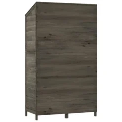 VidaXL Garden Shed For Tool Storage House Outdoor Backyard Solid Fir Wood - Anthracite 40.2" X 20.5" X 68.7" 15 VidaXL Garden Shed For Tool Storage House Outdoor Backyard Solid Fir Wood - Anthracite 40.2" X 20.5" X 68.7" -All Patio Furniture GUEST c902385a 52b8 46ca 8d79 a3e8f7518a84