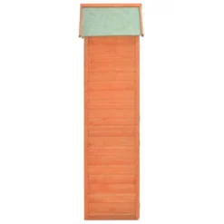 VidaXL Compact Garden Storage Shed - 28"x23.6"x83.9" Wood Cabinet - Waterproof Fabric Roof - Easy Assembly - Brown Wooden Outdoor Tool Shed 17 VidaXL Compact Garden Storage Shed - 28"x23.6"x83.9" Wood Cabinet - Waterproof Fabric Roof - Easy Assembly - Brown Wooden Outdoor Tool Shed -All Patio Furniture GUEST c9cde28c 558d 42c6 81d0 a38789788ef7