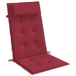 VidaXL Chair Cushion Outdoor High Back Chair Cushion Seat Pad Oxford Fabric - Wine Red 4 Pack -All Patio Furniture GUEST ca699278 8943 4b27 b4ee ee91a619b75f