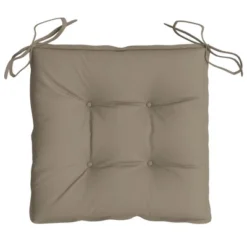 VidaXL Chair Cushion Non Slip Outdoor Patio Seat Cushion Pad Oxford Fabric - Taupe 19.7" X 19.7" X 2.8" 4 -All Patio Furniture GUEST ca865459 132f 464c 9f30 cc9c2af27a61