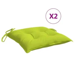 VidaXL Chair Cushion Non Slip Outdoor Patio Seat Cushion Pad Oxford Fabric - Bright Green 19.7" X 19.7" X 2.8" 2-Pack 19 VidaXL Chair Cushion Non Slip Outdoor Patio Seat Cushion Pad Oxford Fabric - Bright Green 19.7" X 19.7" X 2.8" 2-Pack -All Patio Furniture GUEST cc8e4c15 7e86 437f bdcf 1b5d6a4753e6
