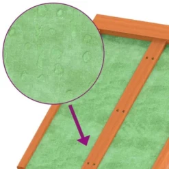 VidaXL Garden Tool Shed Set Brown Solid Pine Wood, Plywood - Brown -All Patio Furniture GUEST cd0f0e84 002d 4f4f 994d 01d28984a7ae