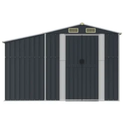 VidaXL Garden Shed Anthracite Galvanized Steel, PP (polypropylene) Large -All Patio Furniture GUEST cf2707dc 9b21 4e48 a498 c89d245d101b