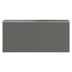 VidaXL Garden Shed Light Gray Galvanized Steel Large Garden Shed - 75.6" X 173.2" X 87.8" -All Patio Furniture GUEST d23e06fb d8a0 4245 a9c6 06d1fc7b4430