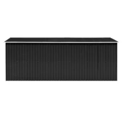 VidaXL Garden Shed Storage House For Tools Backyard Garage Patio Furniture Metal - Anthracite 101.2" X 192.5" X 71.3" -All Patio Furniture GUEST d254299b 2b91 41f4 9781 88a802e0cf11