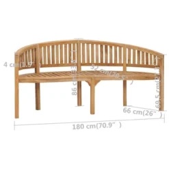 VidaXL Garden Bench Natural Teak Solid Teak Wood Large Durable - 70.9" 18 VidaXL Garden Bench Natural Teak Solid Teak Wood Large Durable - 70.9" -All Patio Furniture GUEST d719dec2 69f7 4962 ae72 6ec0549754a0