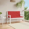 VidaXL Bench Cushion Water Repellent Outdoor Seat Cushion Pad Oxford Fabric - Red 47.2" -All Patio Furniture GUEST da45288b 8823 47c5 b7e6 3445080864d0