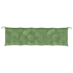 VidaXL Bench Cushion Outdoor Water Repellent Bench Cushion Pad Oxford Fabric - Leaf Pattern 70.9" X 19.7" X 2.8" -All Patio Furniture GUEST dcee14a1 2941 4ec7 86ed bdd86a009de7