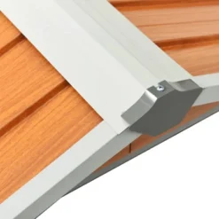 VidaXL Garden Shed Brown Galvanized Steel Medium Durable Garden Shed -All Patio Furniture GUEST e1d06b24 06f3 48f4 9a38 01ab59b47894