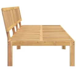 VidaXL Patio Pallet Middle Sofas - Modular Outdoor Furniture 2 Pcs In Solid Wood Acacia For Garden, Patio, Terrace - 47.2 X 36.2 X 27.2 Inches -All Patio Furniture GUEST e2dba54e 9b3f 4d9b b356 5956b00bff53