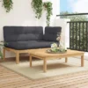 VidaXL Patio Sofa Set Anthracite Solid Acacia Wood Standard 2 VidaXL Patio Sofa Set Anthracite Solid Acacia Wood Standard -All Patio Furniture GUEST e3aa42ff 42f7 49a2 9b70 98a5db4165ff
