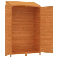 VidaXL Garden Shed For Tool Storage House Outdoor Backyard Solid Fir Wood - Brown 40.2" X 20.5" X 68.7" -All Patio Furniture GUEST e4f61e98 2d32 4d89 8dd4 338ff57f9364