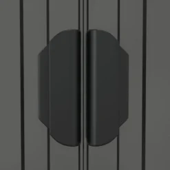 VidaXL Garden Shed Light Gray Galvanized Steel Large Garden Shed - 75.6" X 75.2" X 87.8" -All Patio Furniture GUEST e5261aeb fb81 4b32 8a75 a2c81bda1ffb