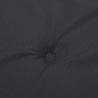 VidaXL Garden Bench Cushion With Comfortable Foam Fiber Filling, Made From Durable Oxford Fabric, Sized 47.2"x19.7"x1.2" - Black 6 VidaXL Garden Bench Cushion With Comfortable Foam Fiber Filling, Made From Durable Oxford Fabric, Sized 47.2"x19.7"x1.2" - Black - Image 4