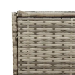 VidaXL Garden Storage Box Gray 74.8 Gallon Poly Rattan -All Patio Furniture GUEST e5a97d92 de80 4d9a b40d b1a760a1b11e