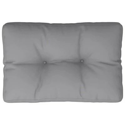 VidaXL Outdoor Pallet Cushion - Fabric Material, Gray, Water-Repellent, Hollow Fiber Filling, Comfortable, Perfectly Sized At 19.7"x15.7"x4.7" 5 VidaXL Outdoor Pallet Cushion - Fabric Material, Gray, Water-Repellent, Hollow Fiber Filling, Comfortable, Perfectly Sized At 19.7"x15.7"x4.7" - Image 3